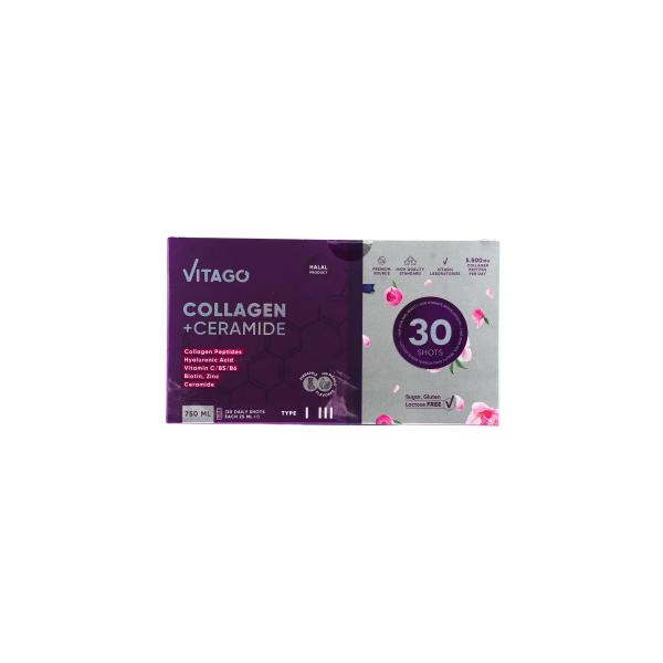 VITAGO COLLAGEN + CERAMIDE 30 SHOTS 25 ML