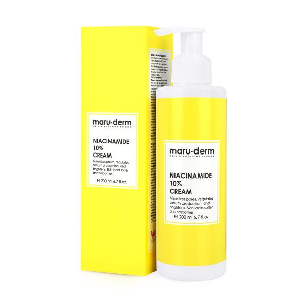 MARU-DERM NIACINAMIDE 10% CREAM 200 ML