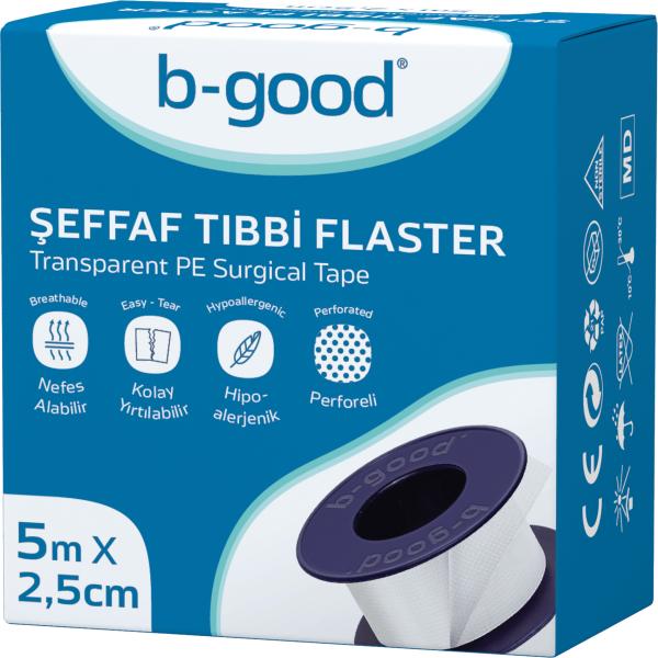 B-GOOD TRANSPARENT TAPE 5M X 2.5CM