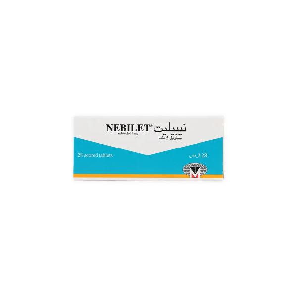 NEBILET 5 MG 28 TABS