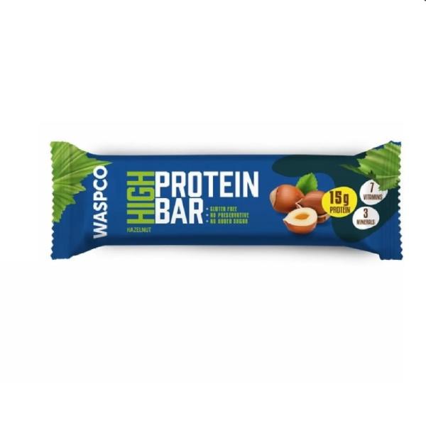 WASPCO HAZELANT FLAVOR PROTIEN BAR 50 MG